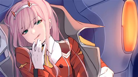 02頭像|Zero Two (Darling In The FranXX) 4k Wallpapers